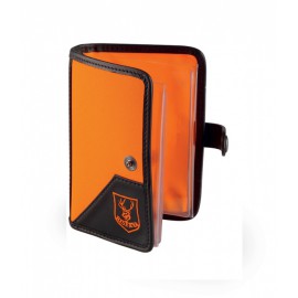 Etui pour le permis de chasse fluo Riserva R2069