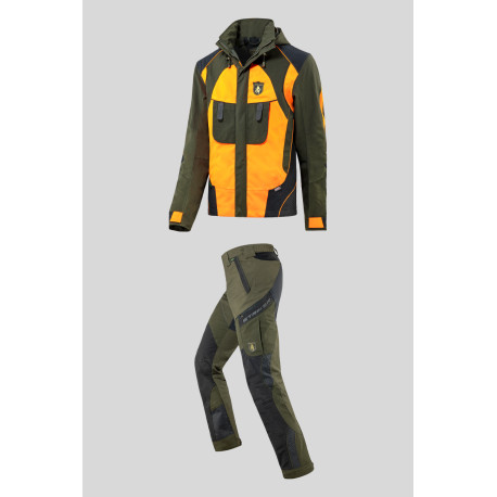 Veste Genesis evo HV Trabaldo + Pantalon Striker Pro Trabaldo